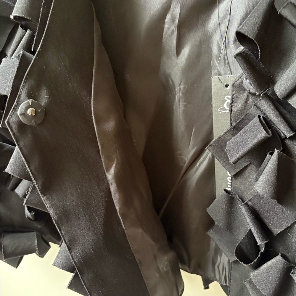 Samuel Dong Textured Bolero​ - Picture 7 of 16
